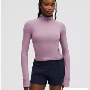 Lululemon It’s Rulu Cropped Half Zip